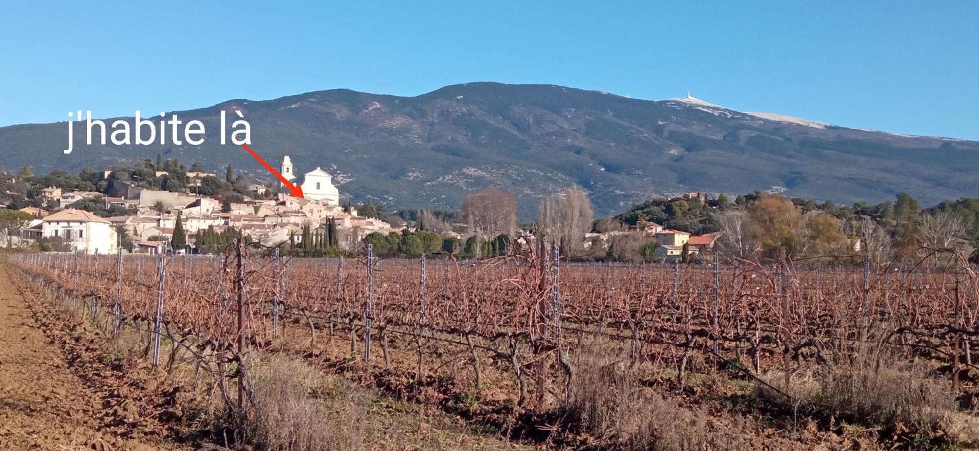 Studio Tout Confort En Provence Mont Ventoux. Bedoin Luaran gambar